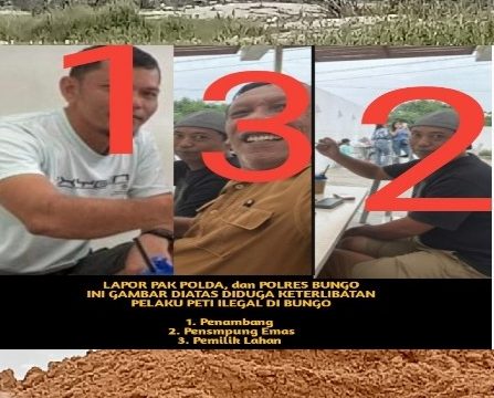 Diduga Ada Pembiaran PETI di Sungai Buluh, Media Desak Kepolisian Daerah Jambi dan Polres Bungo Bertindak Tegas.
