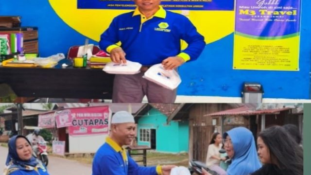 Jum’at Berkah di Bulan Ramadhan, M3 Travel Cabang Jambi Berbagi Makanan kepada Masyarakat