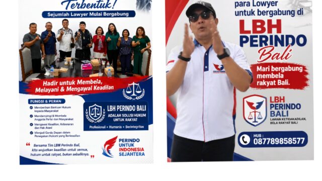 LBH Partai Perindo Bali Siap Berikan Bantuan Hukum untuk Masyarakat Bali