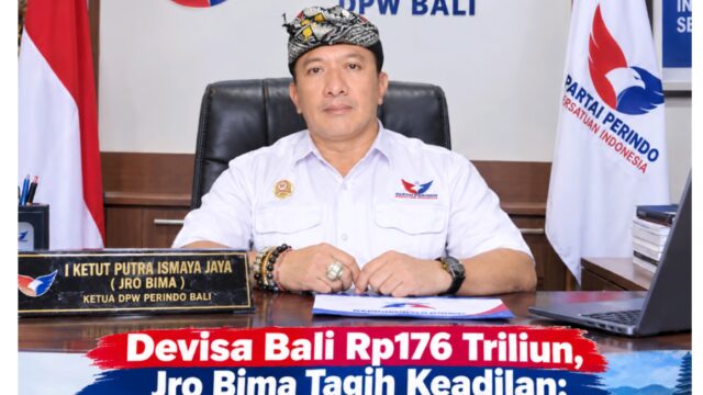 55 Persen Devisa Pariwisata Nasional dari Bali, Jro Bima: Saatnya Bali Mendapatkan Keadilan!”