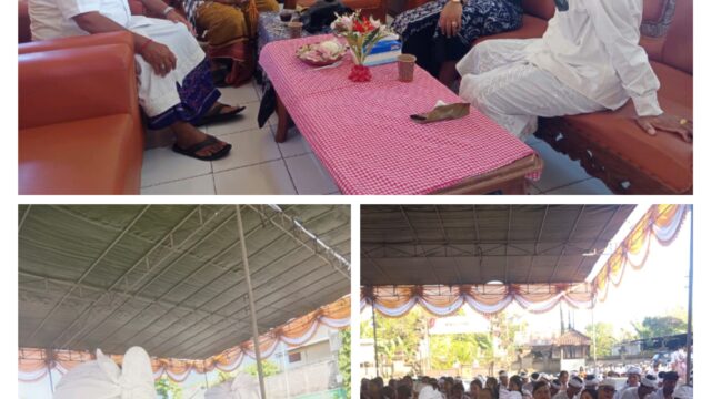 Mangku Mertayasa Apresiasi Kekompakan Warga SMA Negeri 2 Banjar di Hari Saraswati :  Rawat Tradisi, Bangun Kekompakan, Cetak Generasi Berkarakter